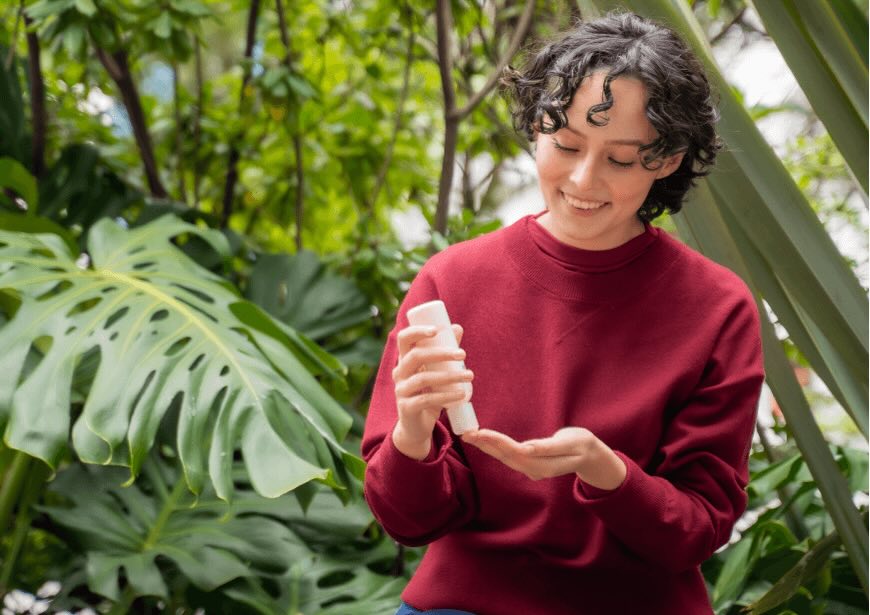 Cosméticos naturales para la piel