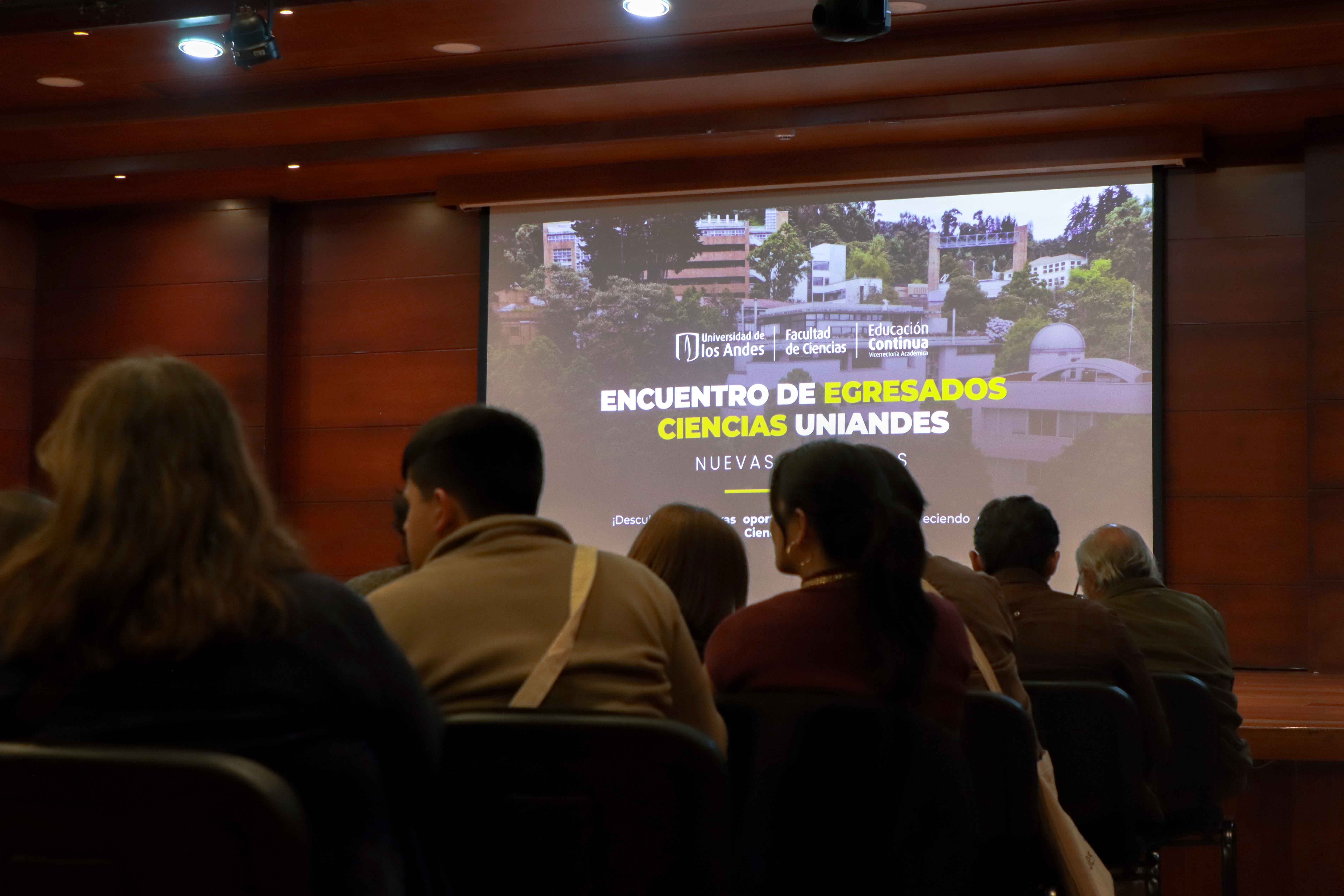 Encuentro de Egresados Ciencias Uniandes: Nuevas Fronteras