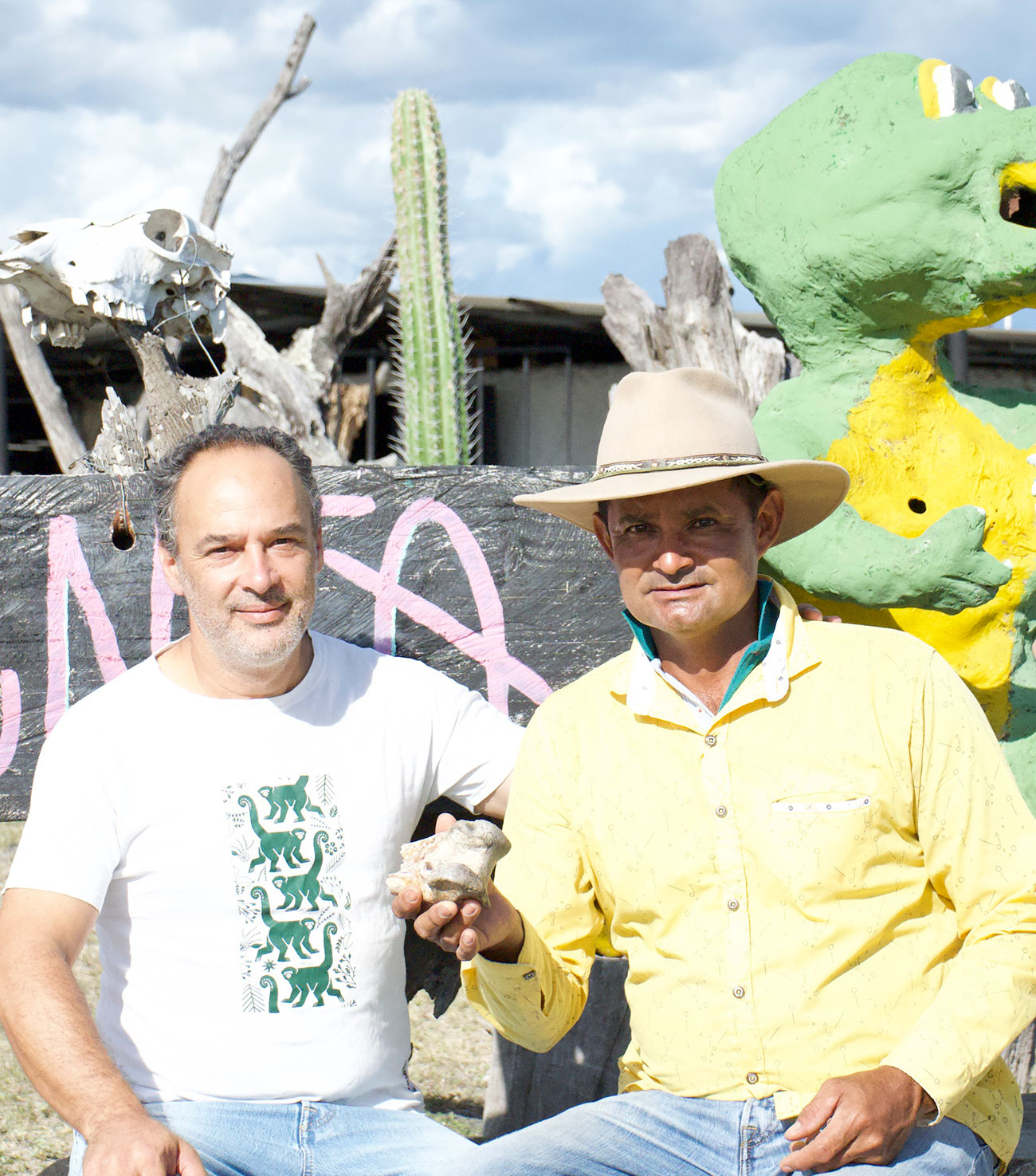 Andrés Link y César Perdomo