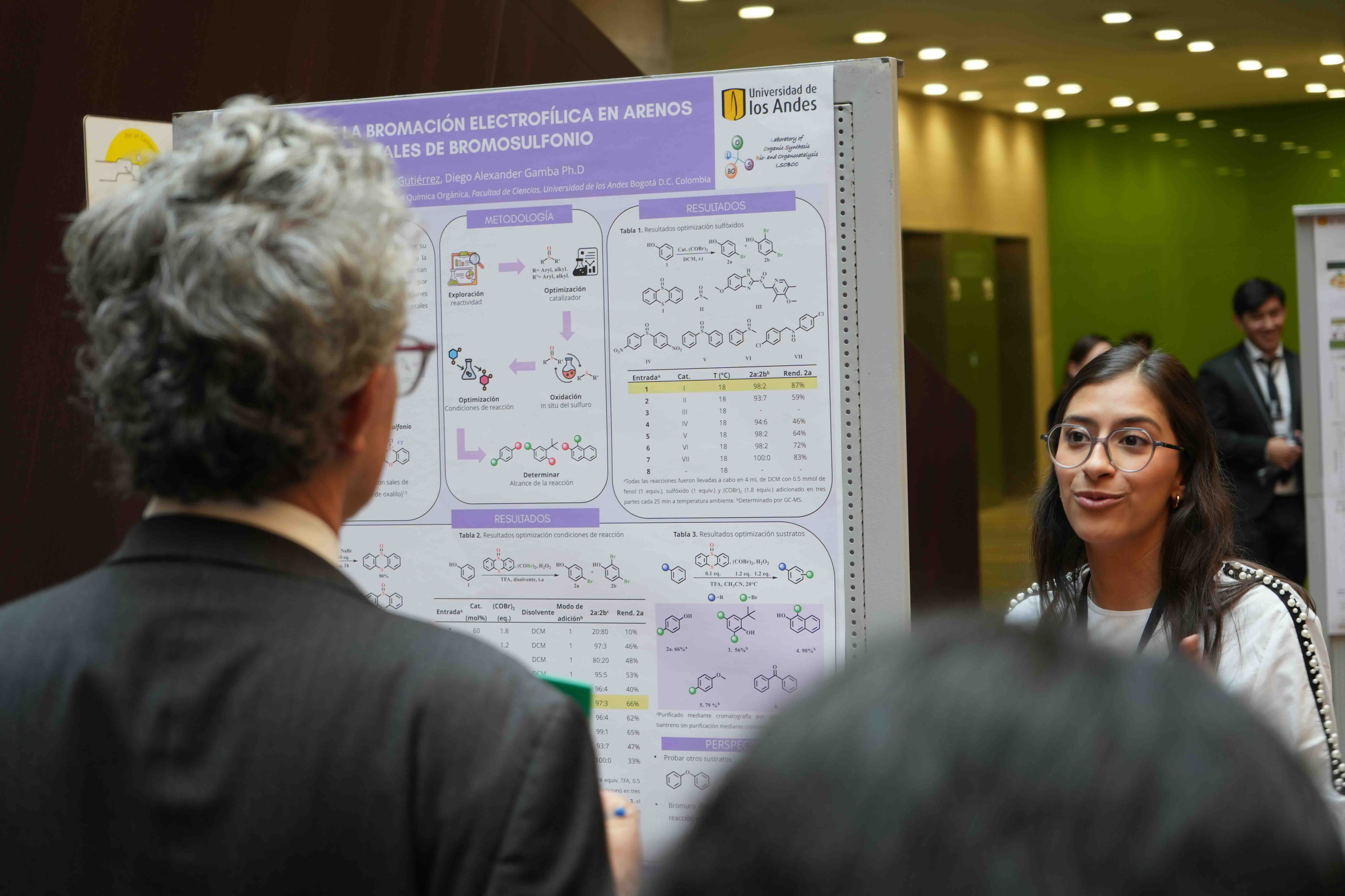 Presentación de pósters investigativos
