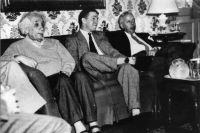 Einstein y Mario Laserna
