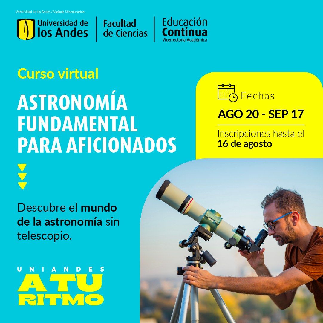 Curso Educación Continua, Astronomía Fundamental para Aficionados 