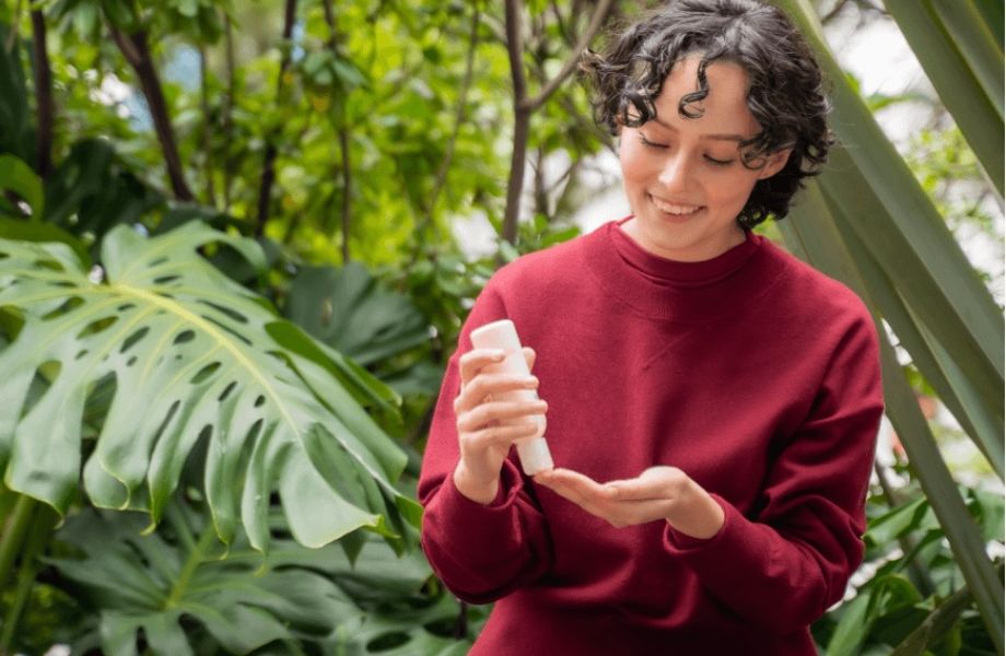 Cosméticos naturales para la piel